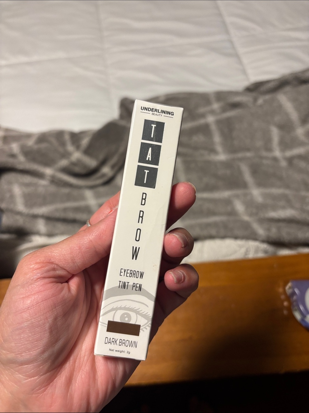 Tat Brow Eyebrow Tint Pen - Dark Brown